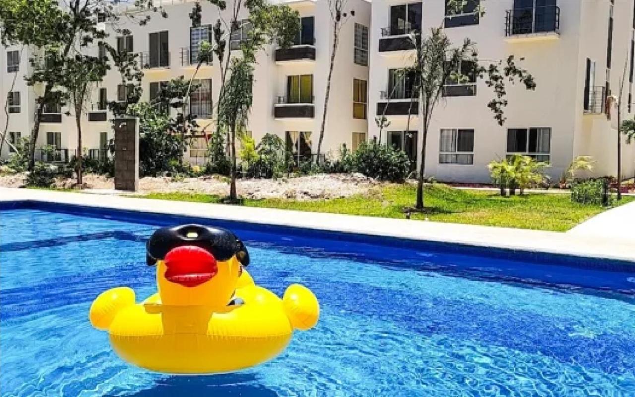 Caribe Turquesa, Departamento Completo, Playa Del Carmen Apartment ภายนอก รูปภาพ